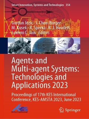 cover image of Agents and Multi-agent Systems